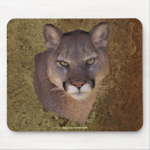 COUGAR Mountain Lion Wildlife Mousepad Muismat
