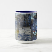 Cougar Mountain Lion & Winter Tree Mok (Midden)