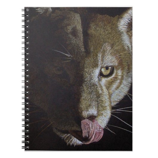 Cougar Night Notitieboek (Voorkant)