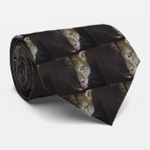 Cougar Night Stropdas (Opgerold)