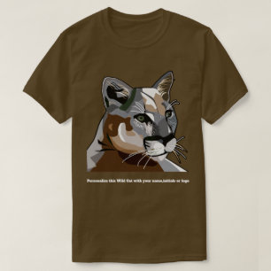 Cougar of Mountain Lion of Puma T shirt