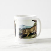 Cougar, of Puma, Panter, Bergleeuw, Catamount Koffiemok (Voorkant rechts)