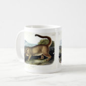 Cougar, of Puma, Panter, Bergleeuw, Catamount Koffiemok (Voorkant links)