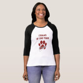 Cougar of the Year Funny Dark Red T-shirt (Voorkant volledig)