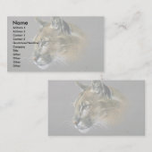 Cougar-onderzoek Visitekaartje (Voorkant / Achterkant)