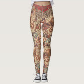 Cougar Paisley Wild Side Boho Leggings (Voorkant)
