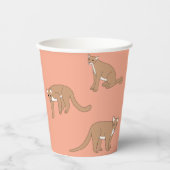 Cougar Papieren Bekers (Voorkant)