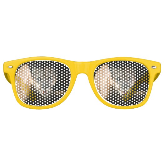 Cougar Party Shades Retro Zonnebril (Voorkant)