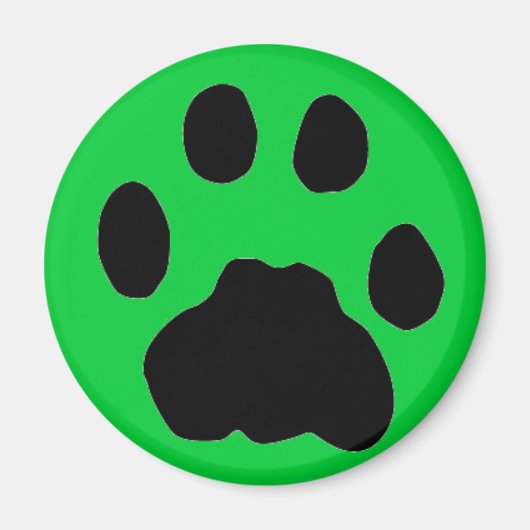 COUGAR PAW PRINT MAGNEET (Voorkant)