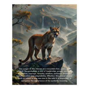 Cougar Perfect Poster