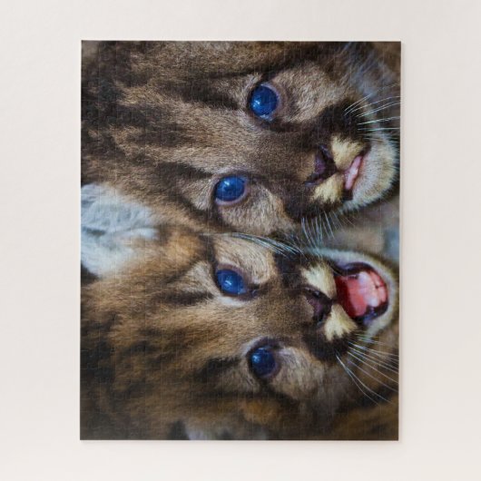 Cougar Poema. Legpuzzel (Verticaal)