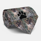 Cougar... pootdruk stropdas (Opgerold)