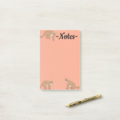 Cougar Post-it® Notes (Op bureau)