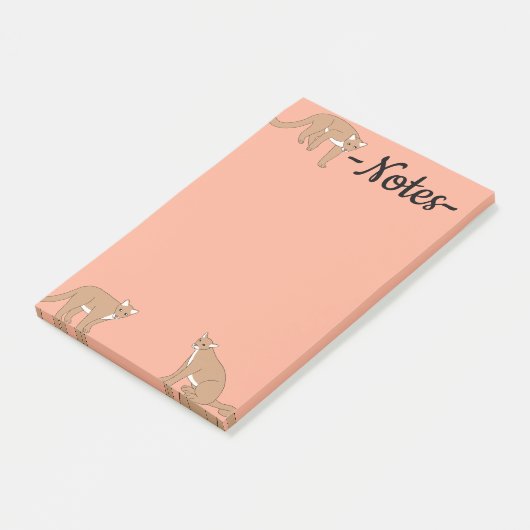 Cougar Post-it® Notes (Schuin)