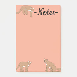 Cougar Post-it® Notes