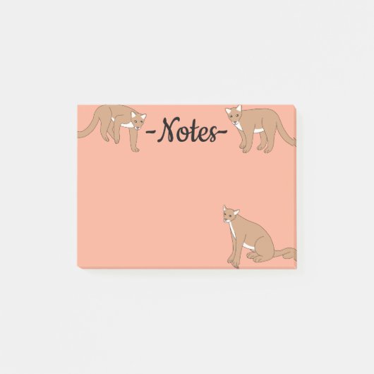 Cougar Post-it® Notes (Voorkant)