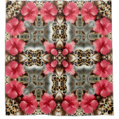 Cougar Print Douchegordijn (Voorkant)