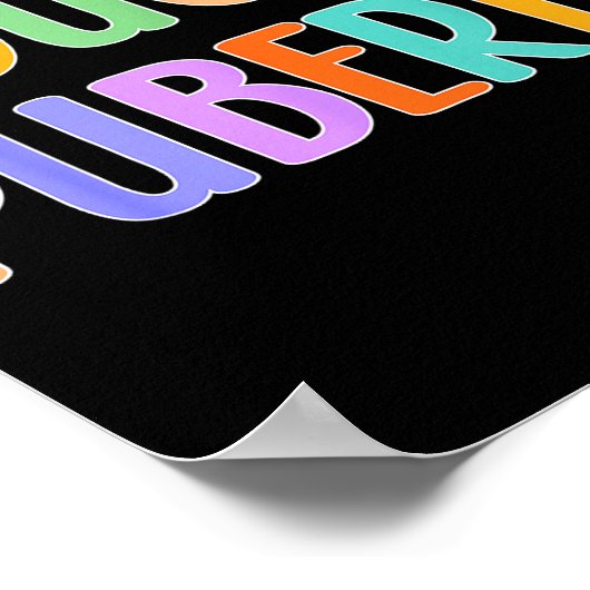 Cougar Puberty Midlife Funny Menopause Perimenopau Poster (Hoek)