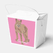 Cougar Puma Mountain Lion Thunder_Cove Bedankdoosjes (Achterkant)