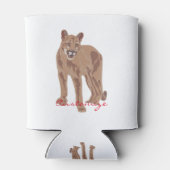 Cougar Puma Mountain Lion Thunder_Cove Blikjeskoeler (Achterkant)