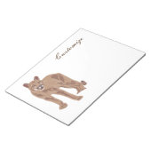 Cougar Puma Mountain Lion Thunder_Cove Notitieblok (Schuin)