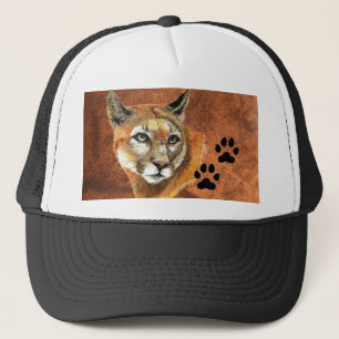 Cougar, Puma, Mountain Lion, Tracks Baseball Pet