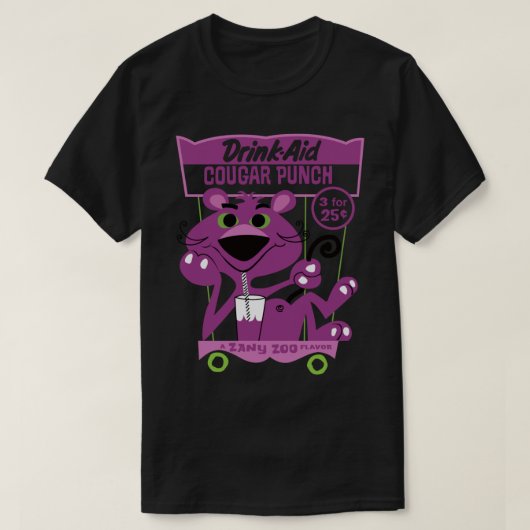 Cougar Punch T-shirt (Design voorkant)