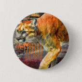 Cougar [Ronde Tin Badge] Ronde Button 5,7 Cm (Voorkant)