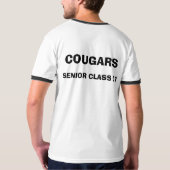 COUGAR SENIORS 07 T-SHIRT (Achterkant volledig)