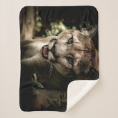 COUGAR SHERPA DEKEN (Voorkant)