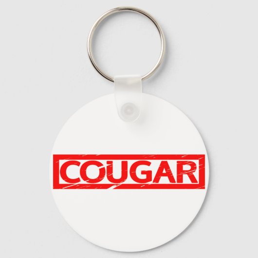 Cougar Stamp Sleutelhanger (Voorkant)
