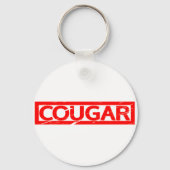Cougar Stamp Sleutelhanger (Achterkant)