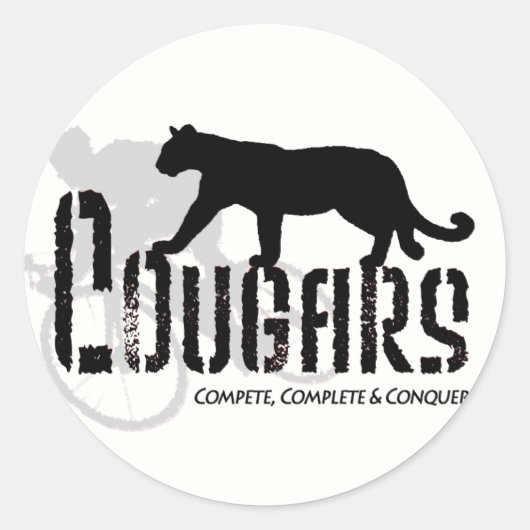 Cougar sticker (Voorkant)