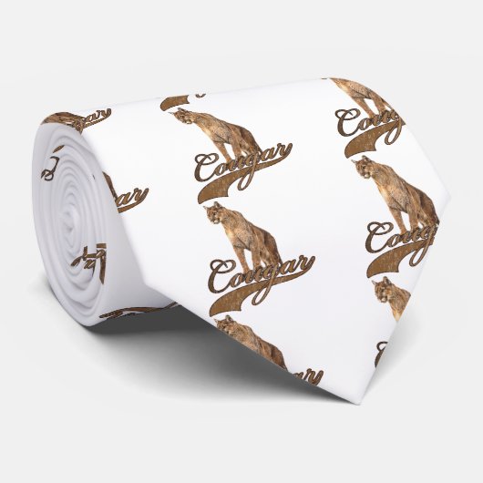 Cougar Stropdas (Opgerold)