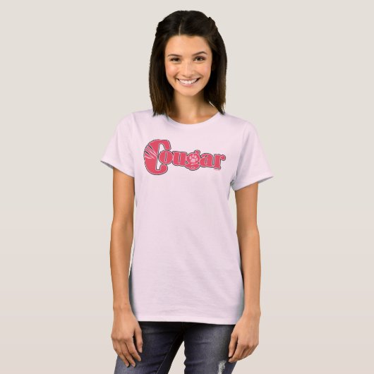 Cougar T-shirt (Voorkant volledig)