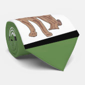 Cougar Team Mascot Football Basketball Baseball Stropdas (Opgerold)