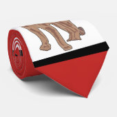 Cougar Team Mascot Football Basketball Baseball Stropdas (Opgerold)