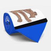 Cougar Team Mascot Football Basketball Baseball Stropdas (Opgerold)