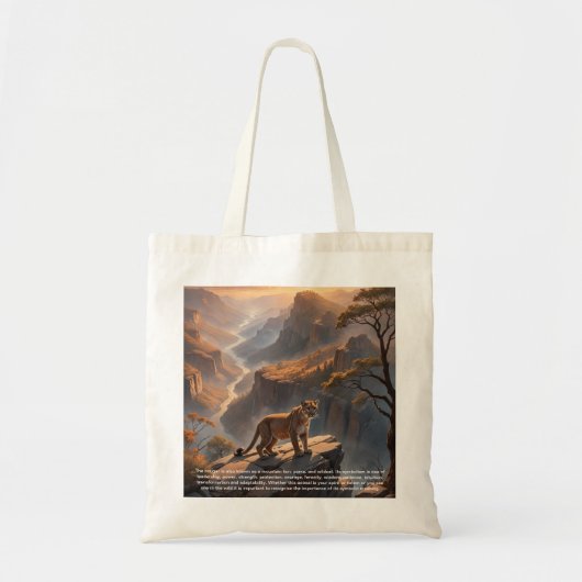 Cougar Tote Bag (Voorkant)