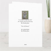 cougar wildlife - afbeelding voorkomt het lijden v kaart (Achterkant)