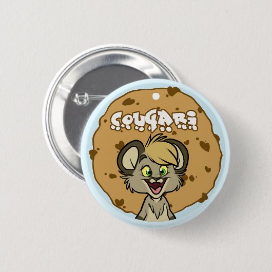 Cougari Button (Voorkant /achterkant)