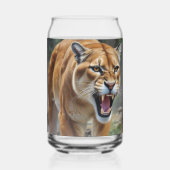 Cougars Blikvorm Glas (Voorkant)