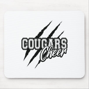 Cougars Cheer terug naar school Cheerleading Team Muismat