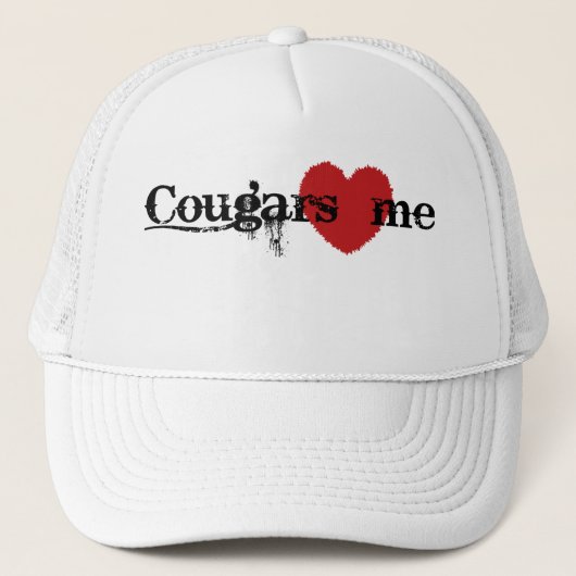 Cougars houden van me trucker pet (Voorkant)