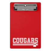 Cougars Mini Klembord (Voorkant)