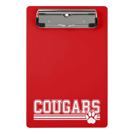 Cougars Mini Klembord (Voorkant)