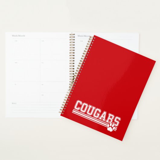 Cougars Planner-Notitieboek Planner (Display)