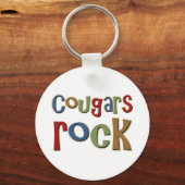 Cougars Rock Sleutelhanger (Voorkant)