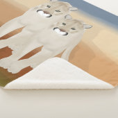 Cougars Sherpa Deken (3/4)