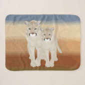 Cougars Sherpa Deken (Voorkant (horizontaal))